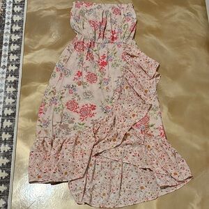 Liberty Love Floral Pink and Cream Casual Dress